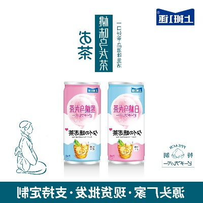 上班1逐桃味乌龙茶饮料180ml密桃乌龙茶微酸微甜超市门店饮料OEM